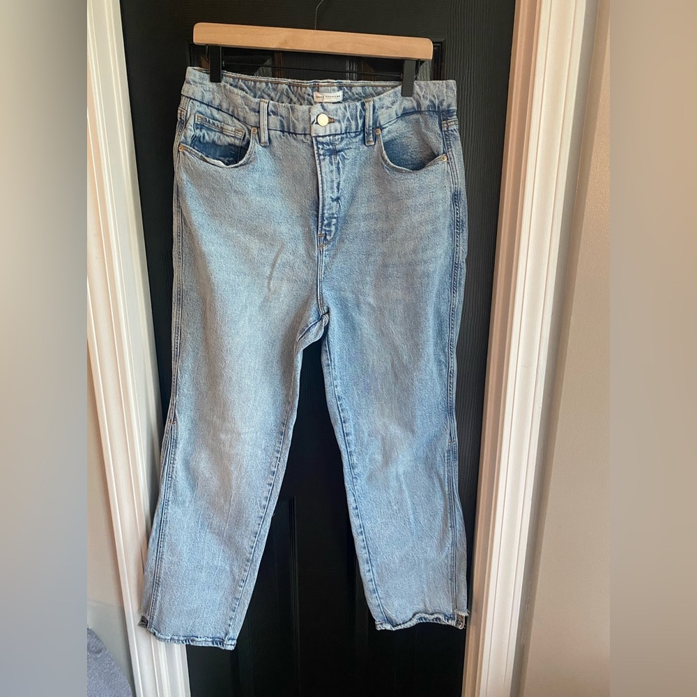 Good American Good Curve Straight Jeans-Size 14
